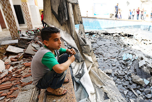 orphelins Gaza