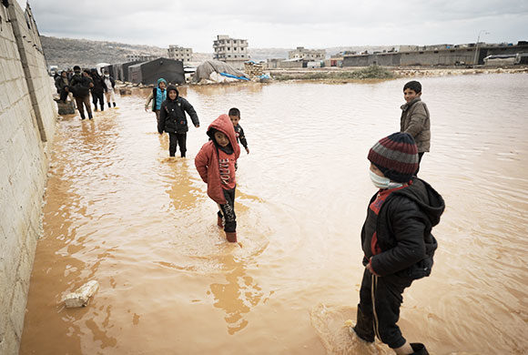 Inondation en Syrie : des milliers de familles sont sans-abris
